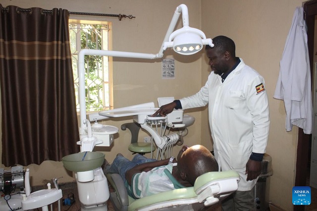 Chinese solar products technology benefit local hospital in Uganda ELOI Ministries